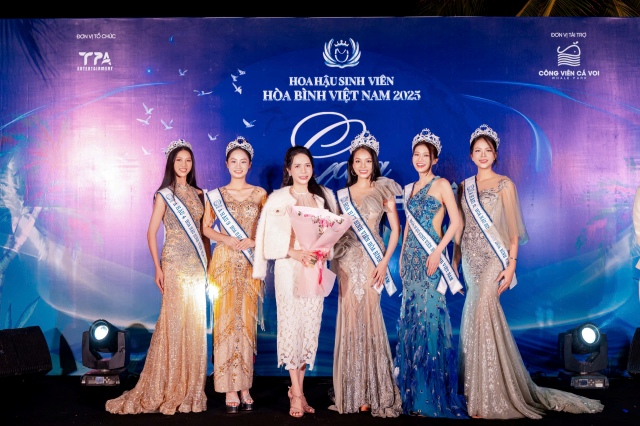 Á HẬU JULIE NGUYỄN: SỨC HÚT CỦA SỰ BẢN LĨNH TẠI ĐÊM CHUNG KẾT HOA HẬU SINH VIÊN HÒA BÌNH 2025