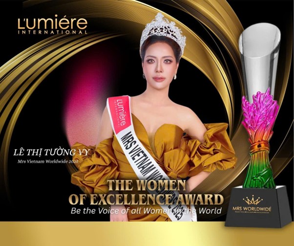 VIVIAN LE (LÊ THỊ TƯỜNG VY) – DẤU ẤN NỔI BẬT NĂM 2025 TRÊN HÀNH TRÌNH VĂN HÓA VÀ TRÁCH NHIỆM XÃ HỘI
