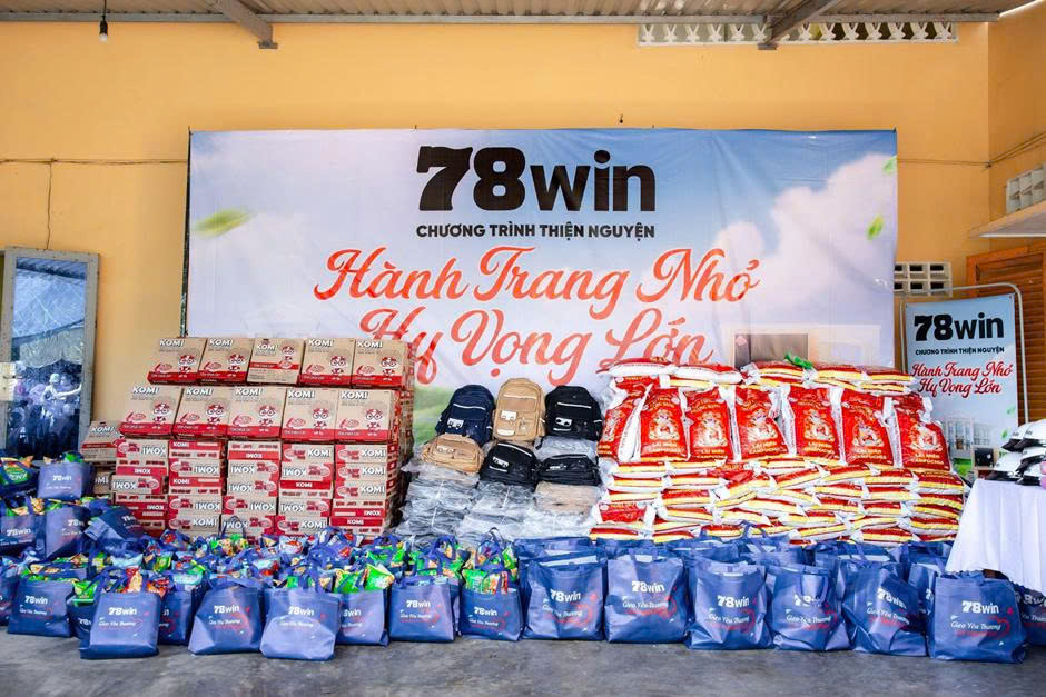 78win Trao gửi yêu thương, tiếp sức con chữ