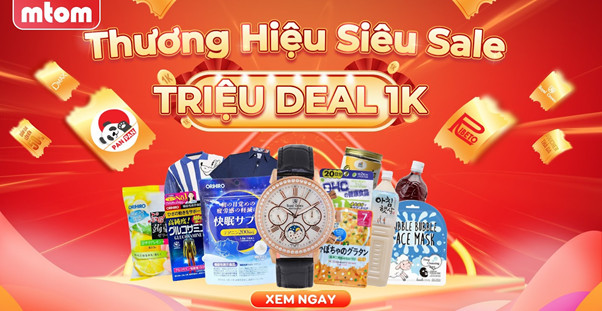 Siêu sale triệu deal 1K cùng mTom