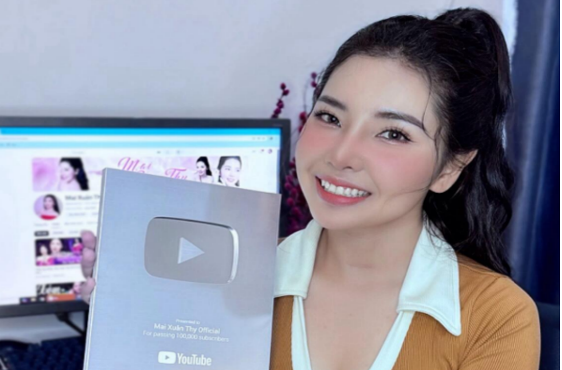 Vượt Mốc 100.000 Lượt Theo Dõi: Mai Xuân Thy Và Nút Bạc YouTube Danh Giá